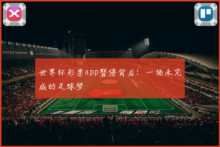 世界杯彩票app暂停背后：一场未完成的足球梦