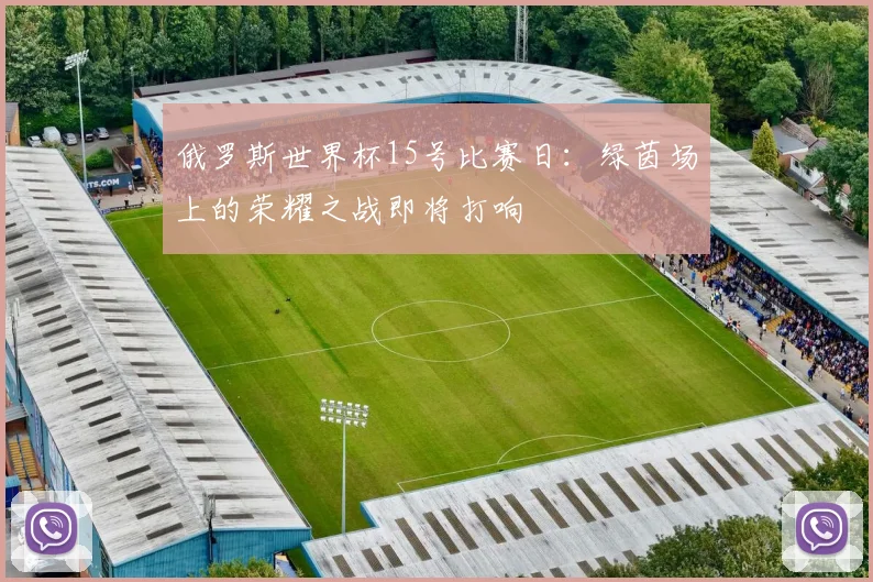 俄罗斯世界杯15号比赛日：绿茵场上的荣耀之战即将打响